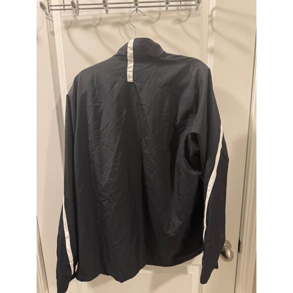 Under Armour Windbreaker Men's Size Large Black Full Zip Long Sleeve Outdoor - Picture 5 of 5